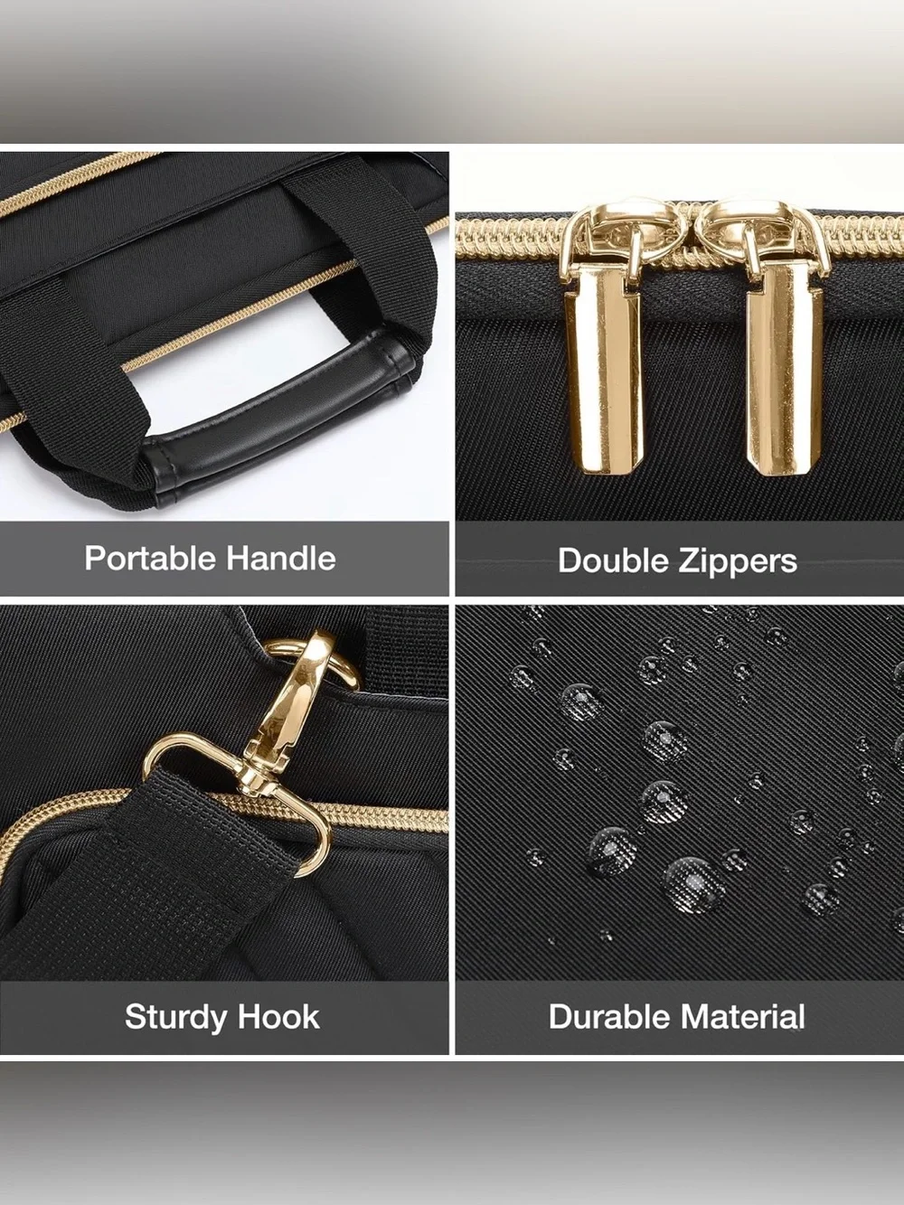 MOSISO Laptop Shoulder Bag